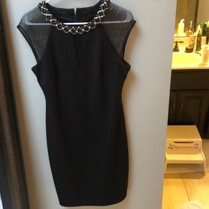 Black cocktail dress size 8
